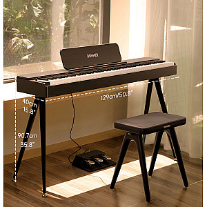Donner OURA S100 88 Key Graded Hammer Weighted Digital Piano